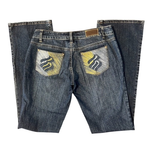 Rocawear Denim - Y2K Vintage Rocawear Embroidered Pocket  Womens Jeans Sz 3